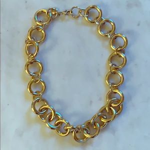 J.Crew gold chain necklace